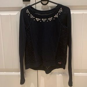 Ladies Hollister lace back top